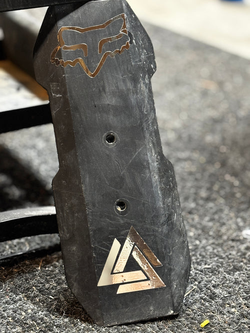 Decorative 72v and Fox style stickers