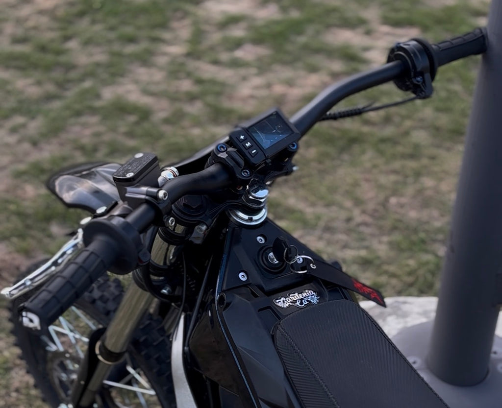 Upgraded yozma handlebars (lowered surron style)