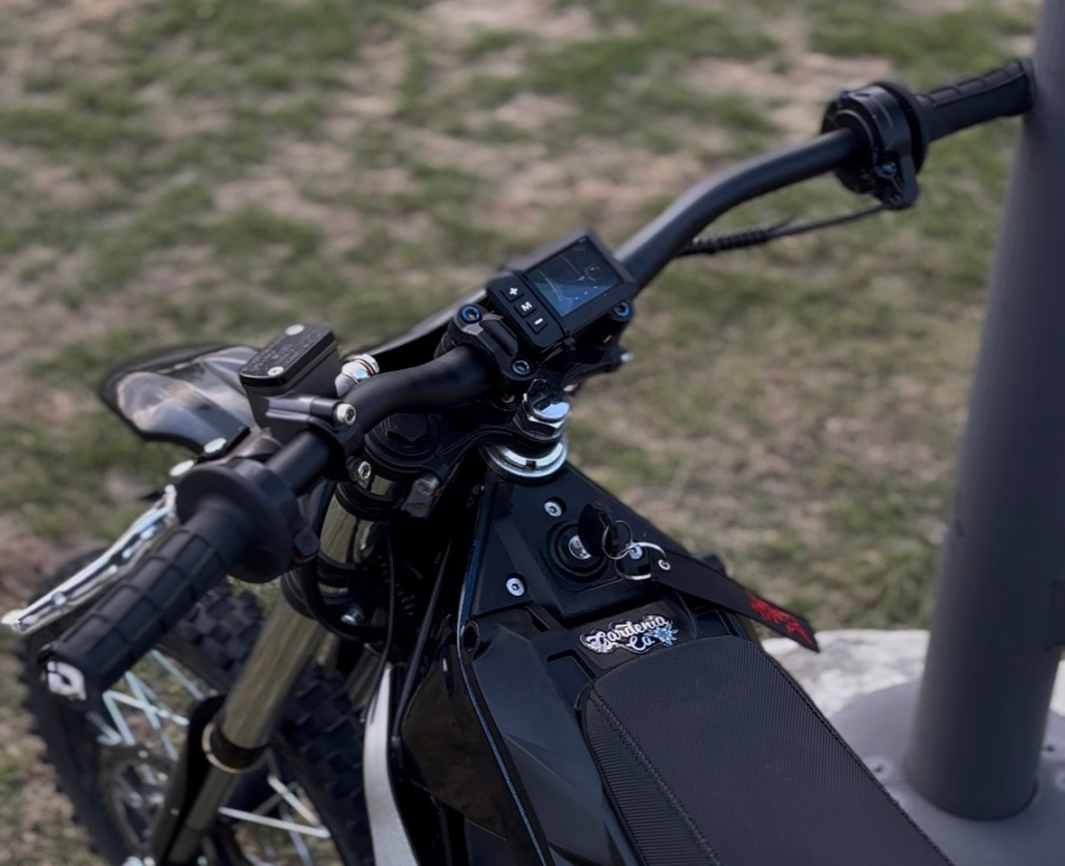 Upgraded yozma handlebars (lowered surron style)