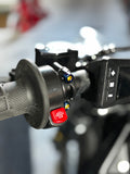 Brake lever mount titanium bolts