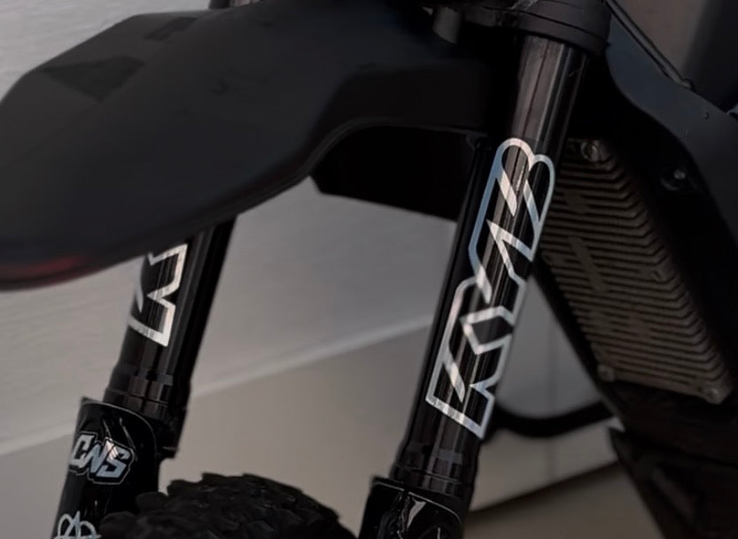 KYB fork decals