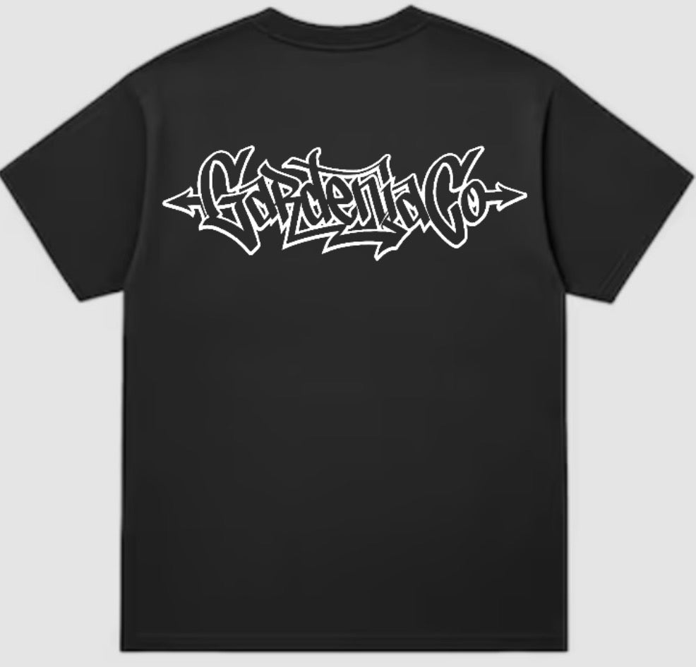 GardeniaCo “street graffiti” style T-shirt *PREORDER*